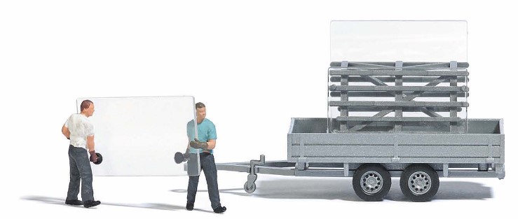 Action-Set: Glastransport