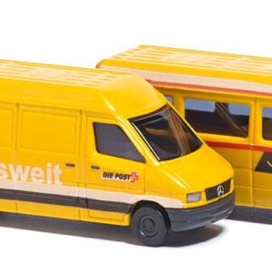 2 Mercedes Sprinter Schweizer Postfahrzeuge