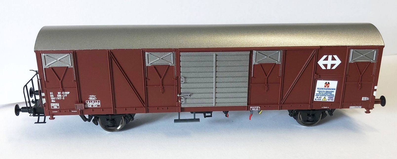 SBB Gbs EUROP braun Feldschlösschen Ep IV
