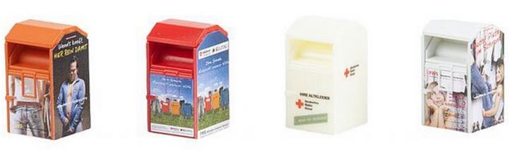 4 Altkleidercontainer