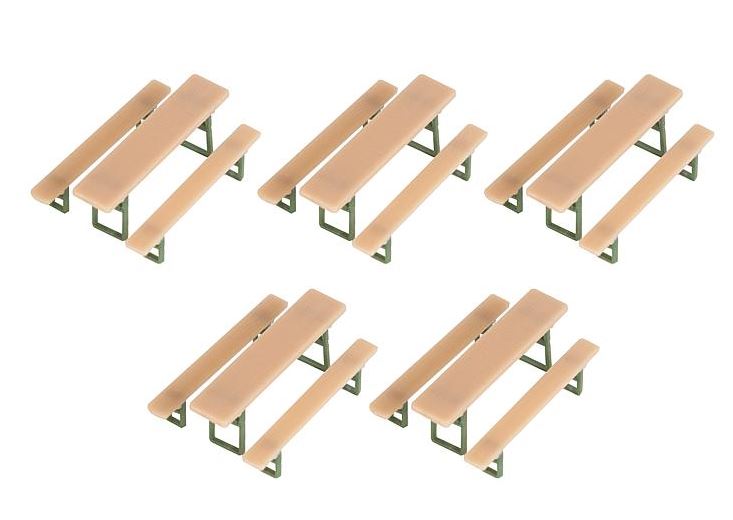 5 Biertischgarnituren