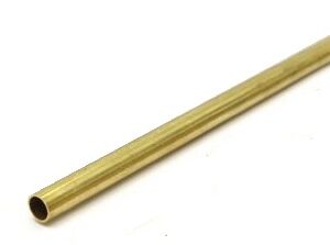 Messing Rohr 1.5 mm