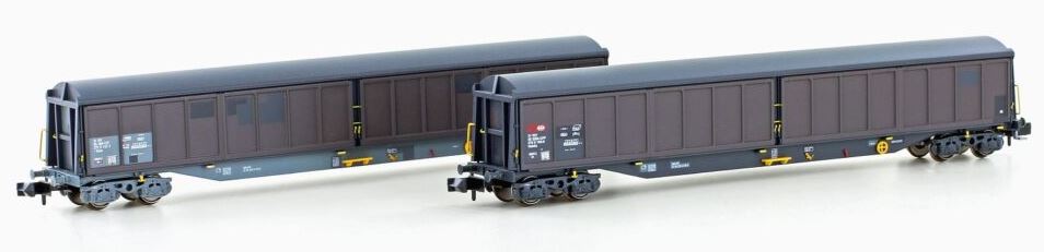 SBB Schiebewandwagen Habils, 2-tlg. Set