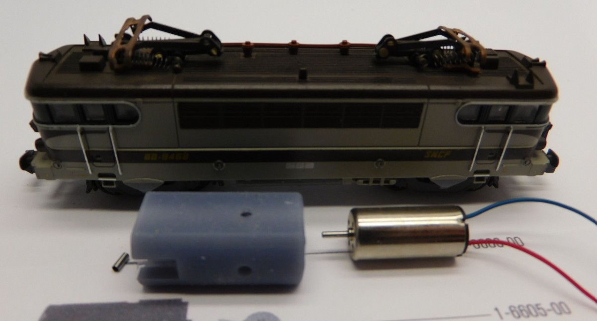 Glockenankermotor-Umbauset Spur N