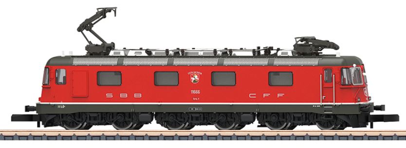SBB E-Lok Re 6/6 rot