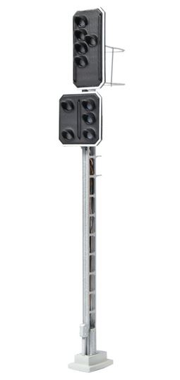 SBB Hauptsignal fünfflammig mit Vorsignal