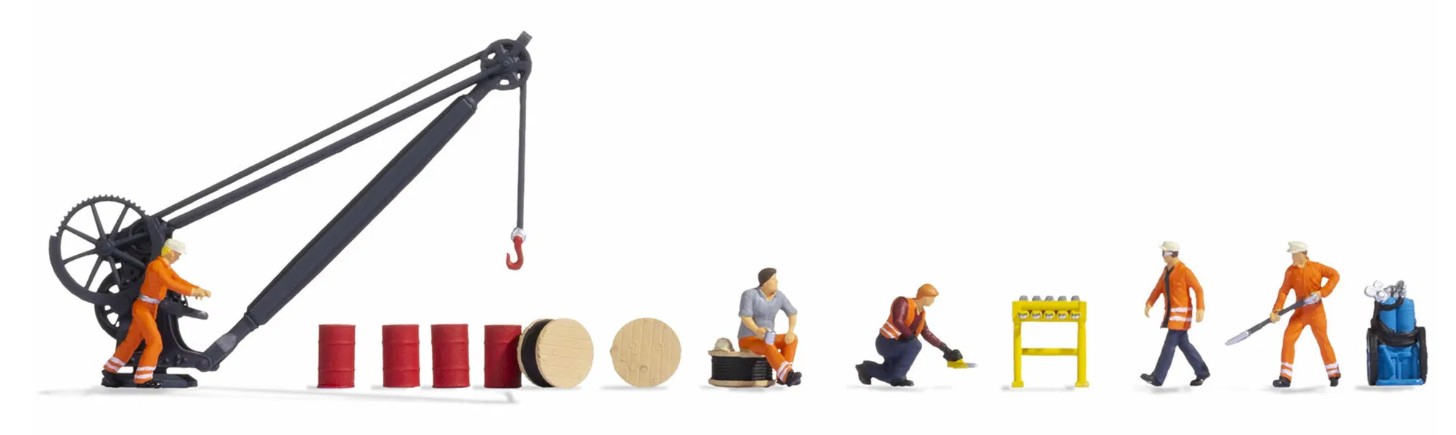 Figuren-Themenwelt Bahnbetriebswerk
