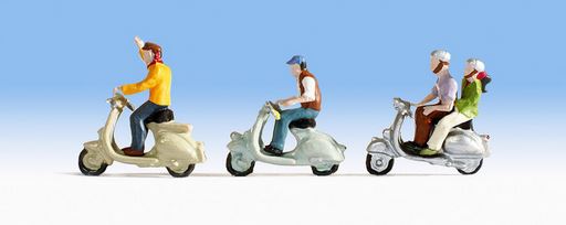 Motorrollerfahrer