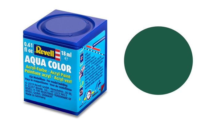 Aqua Color dunkelgrün, matt