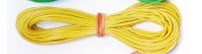 PVC-Schaltlitze 0,10mm2 5m gelb