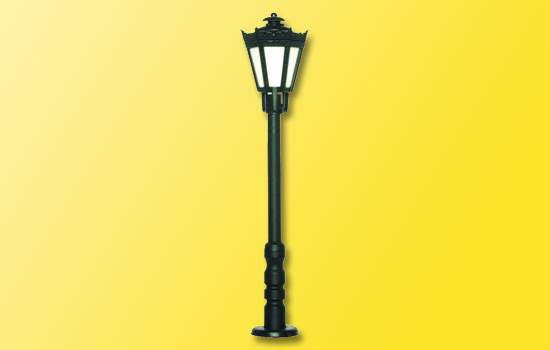 Parklaterne schwarz LED