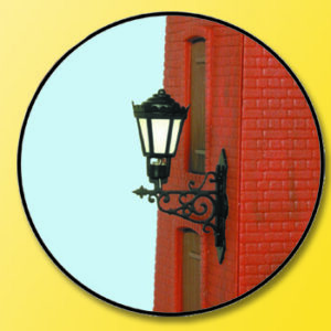 Wandlaterne, LED warmweiss