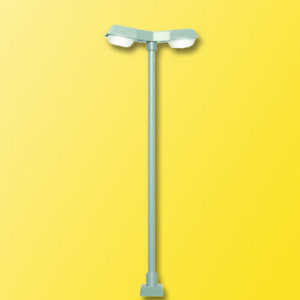 Strassenleuchte modern doppelt weisse LED