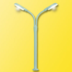 Peitschenleuchte doppelt LEDs weiss