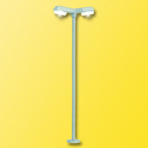 Strassenleuchte modern doppelt weisse LED